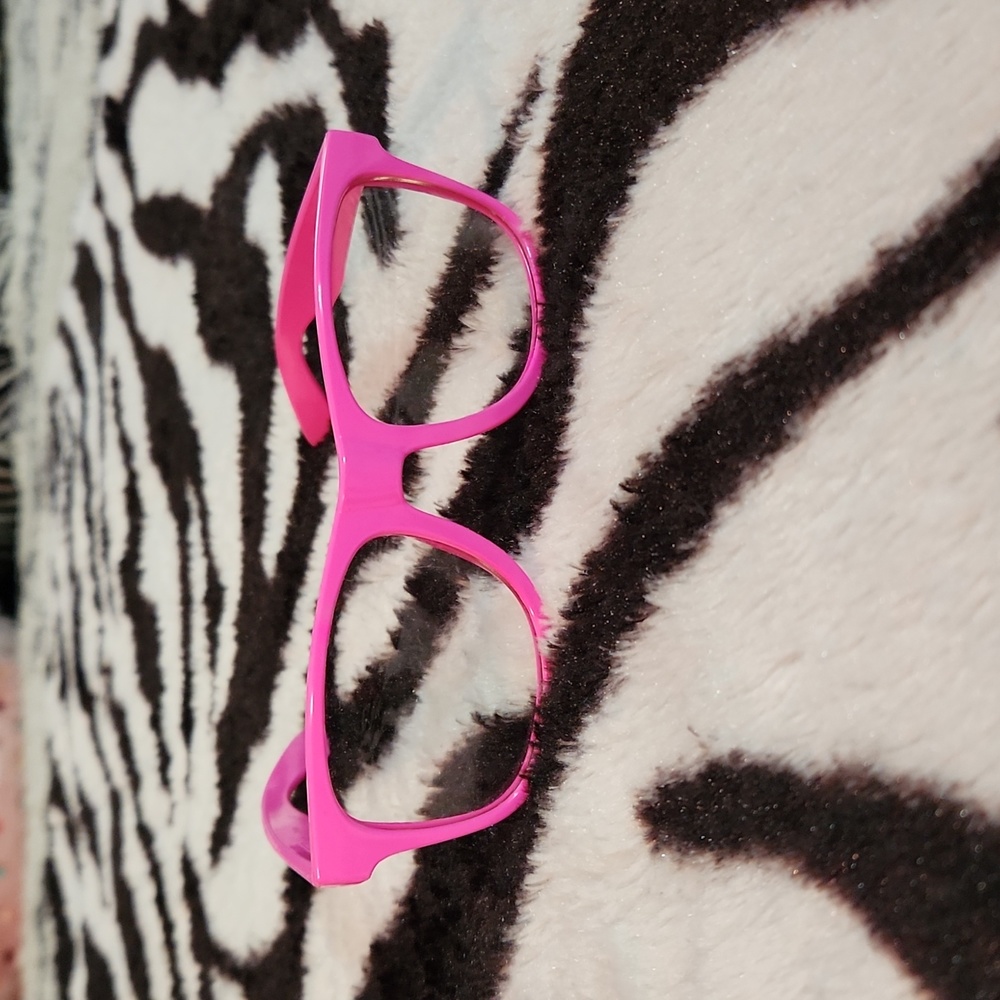 💕💓Hot Pink Framed Fashion Glasses💖💓